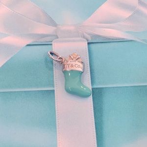 TIFFANY & CO Christmas Stocking Charm